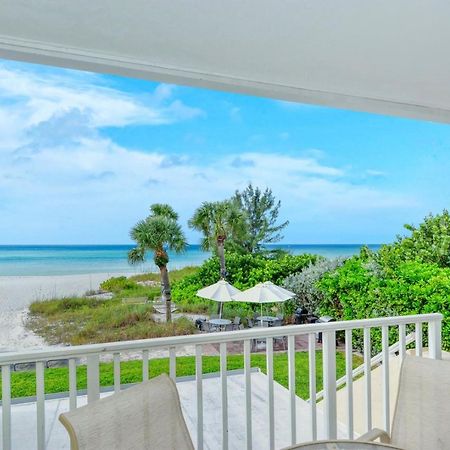 Laplaya 201C: Beachfront Corner Unit with Gulf Panorama Longboat Key Exterior photo