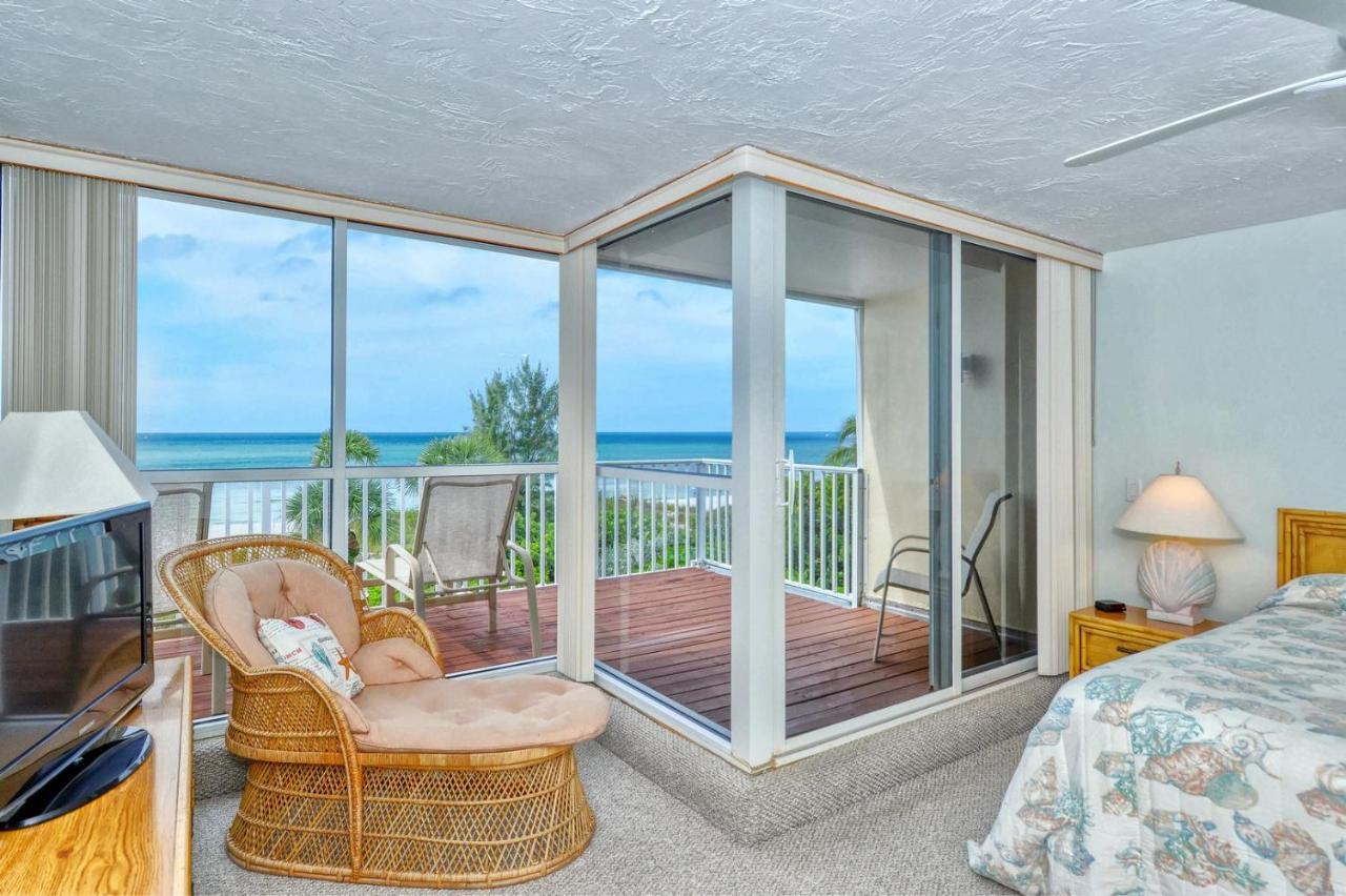Laplaya 201C: Beachfront Corner Unit with Gulf Panorama Longboat Key Exterior photo